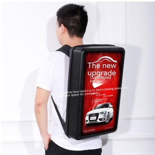 21.5 Inch Display Advertising Backpack