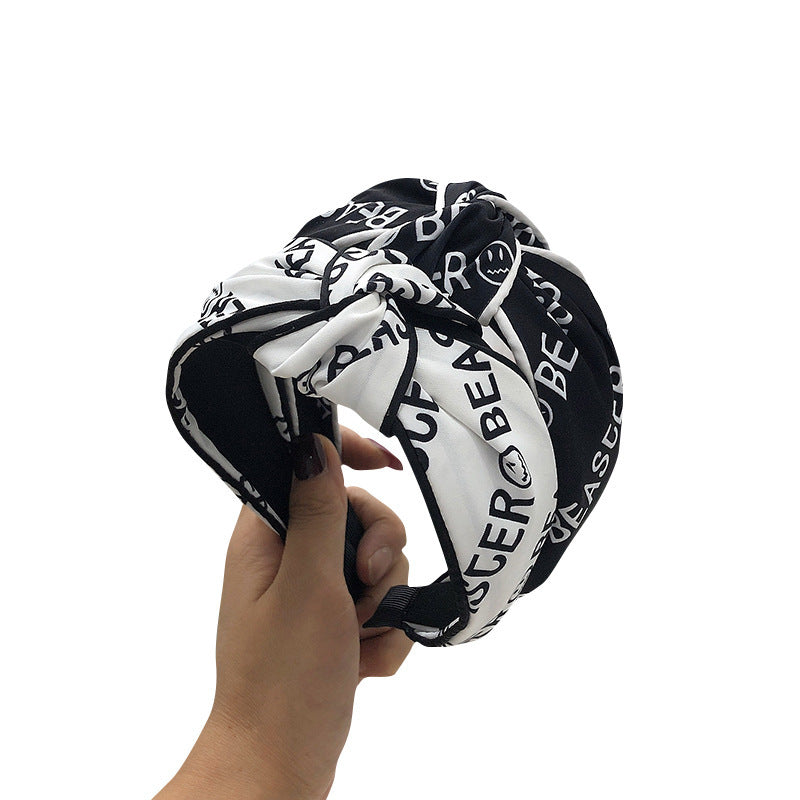 Creative Cute Headwear Wide Brim Hair Band Fabric Women